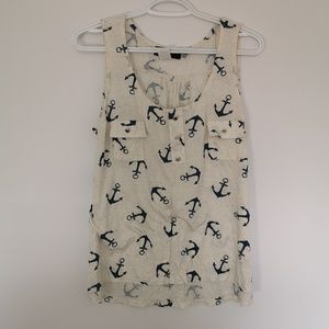 Anchor Tank Top